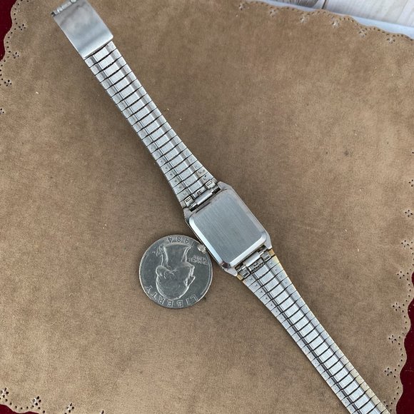 Fancy Two Tone Gold and Platinum Tone very Dressy Gruen Precision Watch - Picture 7 of 8